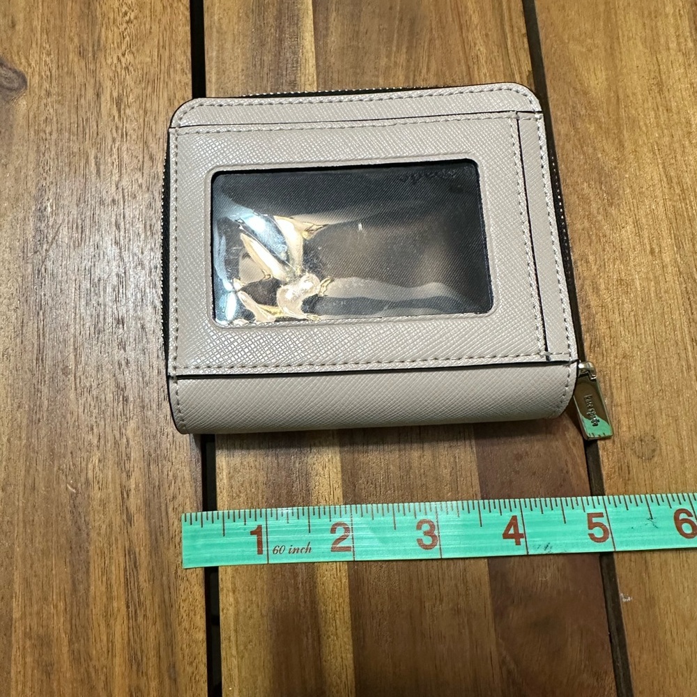 Kate Spade Black and Tan Staci Wallet - Picture 2 of 4